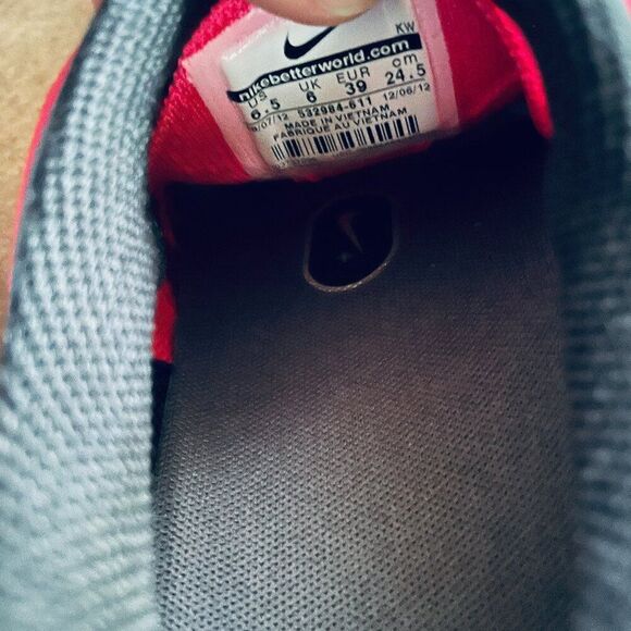 NEW Nike Flyknit Trainer Men's Shoes Flash Pink Grey Charcoal 6.5 US 532984-611 - Picture 13 of 15